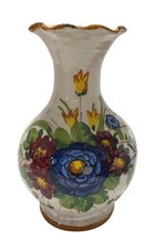 Vaso ceramica dipinto a mano