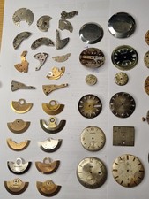 Lote piezas relojería vintage