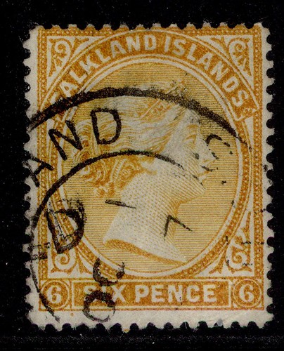 Falkland island sg33x 6d - island,