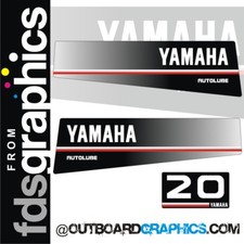 Yamaha 20 CV decalcomanie