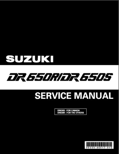 1991 1996 suzuki dr650r - 1991-1996,