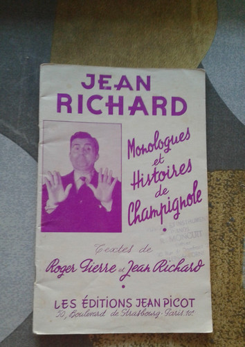 Jean richard monologues - richard, et