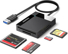 USB 3.0 Lettore Schede SD TF CF MS Card Reader 4 in 1 Adattatore per Scheda Di M