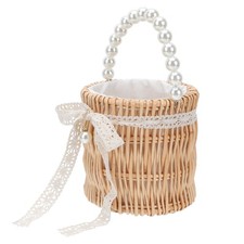  Borsa Tracolla Paglia Borse Intrecciate Sacchetto Della Custodia