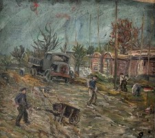 Dipinto A Olio Mimi Usinger