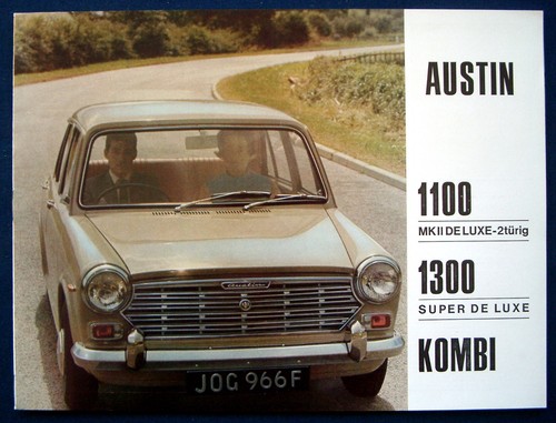 Brochure depliant austin 1100 - brochure,