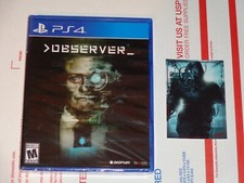Observer (PS4) Giochi Funzionanti Limitati - Nuovo Sigillato Con Scheda