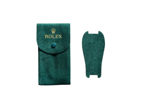 Pochette voyage rolex verte - pochette,