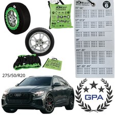 CALZE DA NEVE IN TESSUTO AUDI Q8 2018 2019 2020 2021 2022 2023 MISURA 275/50-20