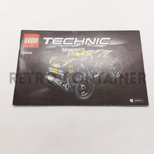 Lego Vintage Istruzioni Instructions Set 42034 - Technic Quad Bike (2015)