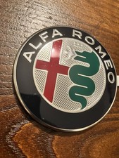 STEMMA ANT. ALFA ROMEO ORIGINALE 50541293 LEGGERE BENE DESCRIZIONE Lieve Difetto