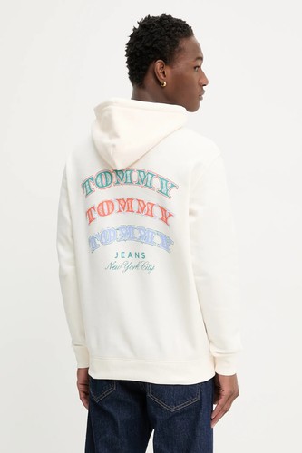 Felpa tommy jeans uomo - tommy,