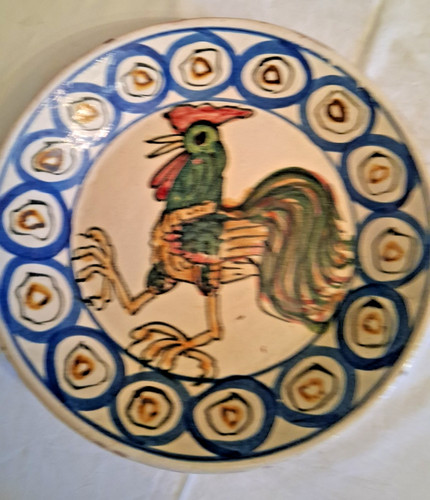 Antico piatto piscitello - antico,