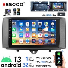 DAB+ 32G Android 13 CarPlay GPS per Smart Fortwo 451 2010-2015 autoradio RDS KAM