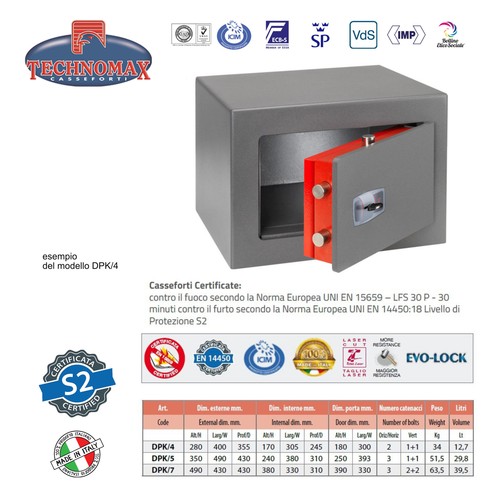 Cassaforte mobile dpk 4 - cassaforte, a