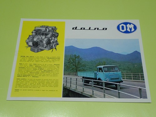 Brochure depliant autocarro - autocarro, om