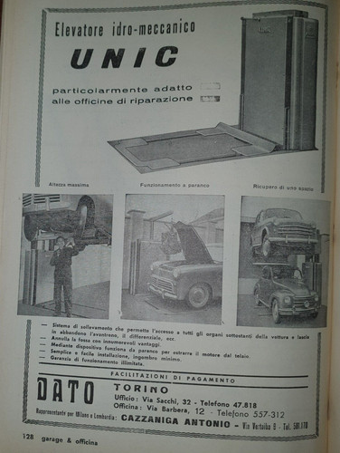 Elevatore per auto - per, 500