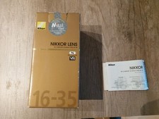 Nikon AF-S Nikkor 16-35mm f4G ED VR SCATOLA VUOTA 