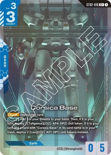 Gundam corsica base - corsica,