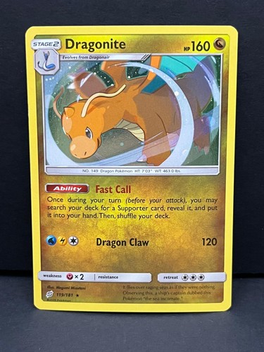 Dragonite 119 181 cosmos - dragonite, 119/181