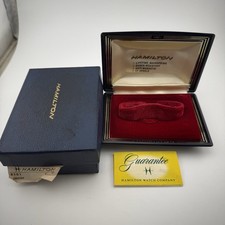 Scatola orologio Hamilton blu