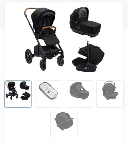 Passeggino trio nuna mix next - passeggino,