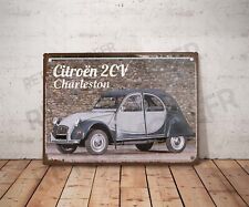 Plaque métal vintage citroen