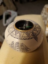 Scrimshaw fermacarte bussola