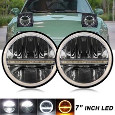 2 fari led 7 pollici Angel