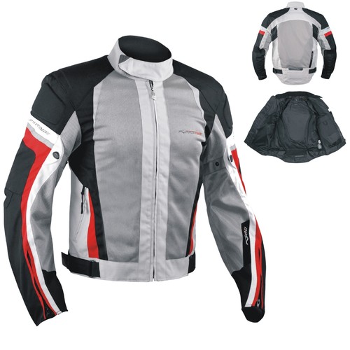 Giacca moto estiva tessuto - giacca,