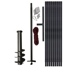 PWSAM Trapano per Pozzi Trivella Manuale Perforatrice Terreno 145  10 M