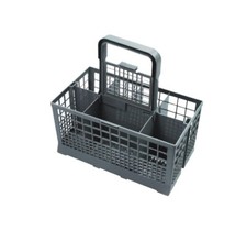 Cestello Portaposate 6 scomparti cestino con maniglia lavastoviglia universale