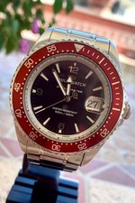 Orologio Philip Watch Sea Lion - Diver Rosso - Swiss made Quartz - Ottimo Stato