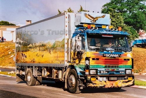 Foto camion scania 93h 230 - camion,