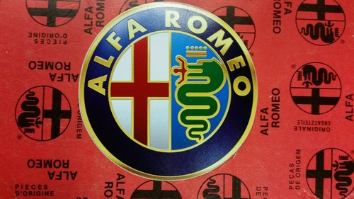 Stemma alfa romeo adesivo - romeo,