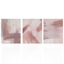 Quadro trittico abstract - quadro,