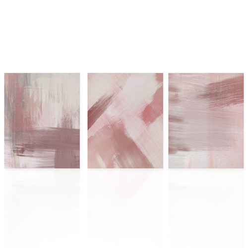 Quadro trittico abstract - quadro,