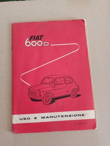 Fiat 600 libretto uso - fiat,