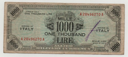 Italy 1000 lire - 1000, pick