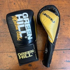 Guantoni Lonewolf  Green Hill 8 oz pelle guanti boxe pugilato nuovi