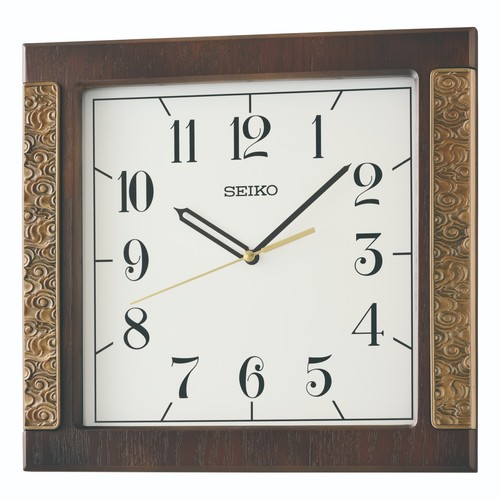 Seiko modern wooden square - modern,