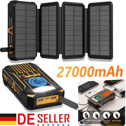 Powerbank solare 27000mah - powerbank,
