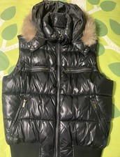 Piumino Uomo Smanicato Nero