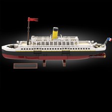 Ex Tender Ship scala 1/200 con supporto e piastra 816 pezzi per età 7+
