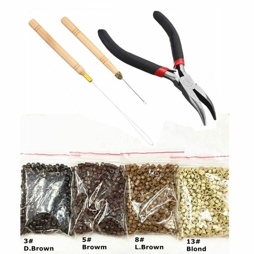 Kit estensione capelli pinze - kit,
