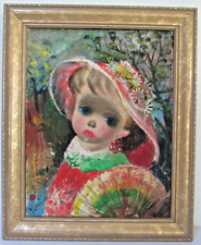 GRANDI OCCHI RAGAZZA CON