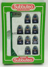 SUBBUTEO TABLE SOCCER LW TEAM INTER ATALANTA PISA IMPERIA 58 VINTAGE '80 IN BOX