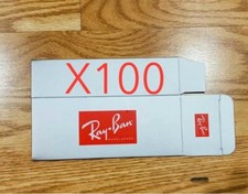 Lotto x 100 occhiali da sole e occhiali Ray-Ban nuovi vecchi stock confezione regalo vuota CENTO!