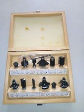 KIT FRESATRICE SET 12 FRESE ASSORTITE PER LEGNO ATTACCO 8 MM