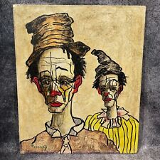 Dipinto Olio Pagliacci